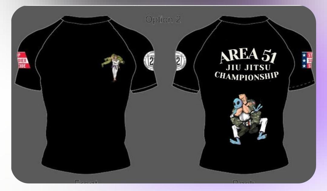 Area 51 BJJ Rashguard