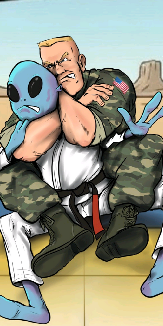 Area 51 BJJ Rashguard