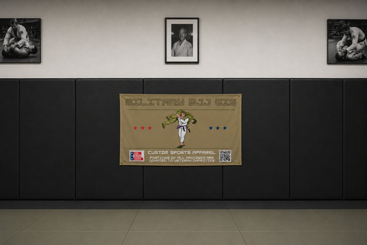 Military Bjj Gis Gym Banner